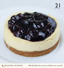 Lemon Blueberry Cheesecake (9" - 6 to 8 Servings)
